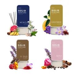 EM5 Solid Set Of 4 Memoir-Ganymede -G Oud-Nero Cologne Perfume - 12g Each image 2