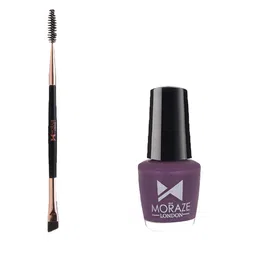 Moraze Set of Double Ended Brush & Nail Paint - Purple Pheonix-39