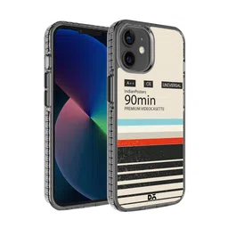 DailyObjects White & Black Printed iPhone 12 Back Case-56