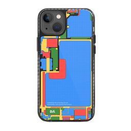 DailyObjects Printed Impact Resistant Stride 2.0 iPhone 13 Back Case image 1