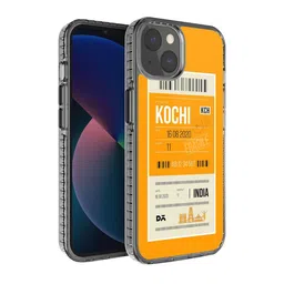 DailyObjects Yellow & White Kochi City iPhone 13 Back Case-43