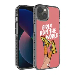 DailyObjects Pink & White Printed iPhone 13 Phone Case image 1