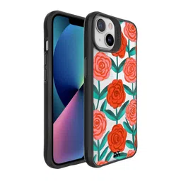 DailyObjects Red & Green Printed iPhone 13 Mini Back Case-7