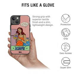 DailyObjects Printed Impact Resistant Stride 2.0 Scorpio Printed iPhone 14 Phone Case Cover image 5
