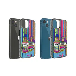 DailyObjects Unisex Woke Broke Couple Stride 2.0 iPhone 15 Case Cover-12