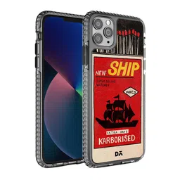 DailyObjects Red & Black New Ship Matchbox Printed iPhone 11 Pro Phone Case-56