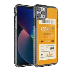 DailyObjects Yellow & White Printed Kochi City Tag iPhone 11 Pro Phone Case-71