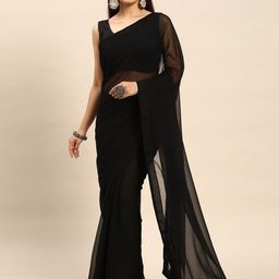 kasee Poly Georgette Saree-image-25