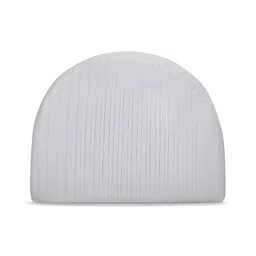 Dormyo White Fibre Filled Faux Velvet Breathable Maternity Pillow-image-52
