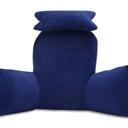 Dormyo Blue Fibre Filled Breathable Therapedic Pillow-image-132