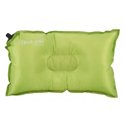 Black gold Green Portable Travel Pillow-58