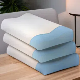 Sleepsia Set of 3 White Memory Foam Soft Bed Pillow-15