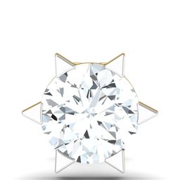 KUBERBOX 18KT Gold Diamond-Studded Nose Pin-0.48gm-image-103