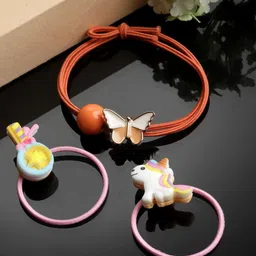 Stoln Girls Set of 3 Ponytail Holders-2