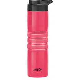 Milton Amigo 800 Dark Pink Hot and Cold Thermosteel Water Bottle 660 ml-image-3