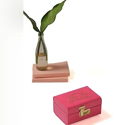 Living With Elan Pink Set of 1 Reusable Multi-Utility Organisers-18