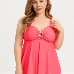 FIESTA RESORTWEAR Padded Plus Size Tankini-picture-13