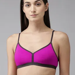 PIBU Full Coverage Non Padded Non-Wired Bra With All Day Comfort-11