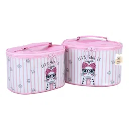 NFI Essentials Makeup Pouch Cosmetic Jewellery Box Vanity Organizer Bag (M)-picture-3