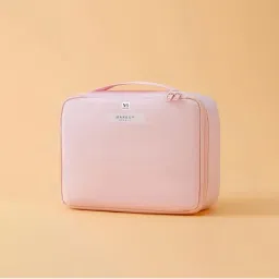 NFI Essentials Cosmetic Makeup Pouch Travel Organizer Box for Women with Compartment (M)-picture-37