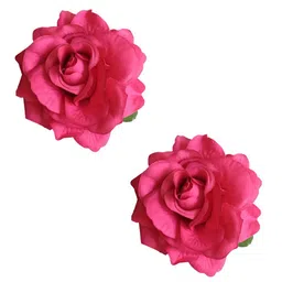 SYGA Women Set of 2 Floral Bobby Pins-53