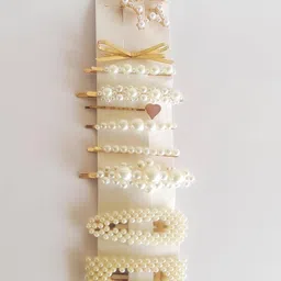 SYGA Set Of 10 Beaded Bobby Pins image 2