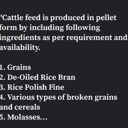 ocfi CLASSYWORLD 9990 Cattle Feed PELLETS for Cow N Buffalo/Pack of 9990 Grams image 4