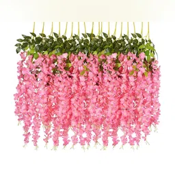 WELL ART GALLERY Pink 10 Pieces Artificial Plant-image-60