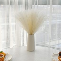 XERGY Set of 3 White Pampas Artificial Grass Plant-13