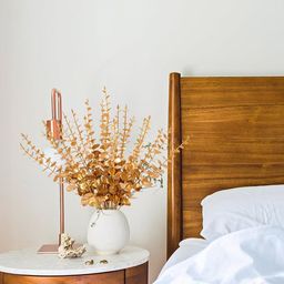 XERGY Gold-Toned Faux Eucalyptus Plant-50