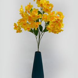 Blooming Floret Yellow Daffodil Artificial Flower-image-33