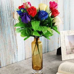 FOLIYAJ Rose Artificial Flowers and Plants-51