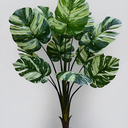 Blooming Floret Green Artificial Plant With Pot-image-18