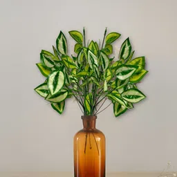 ARTSY Green 2 Pieces Non-Hanging Maple Artificial Plant-6