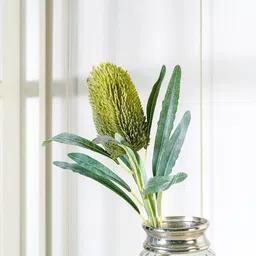 Pure Home and Living Green Single Protea Stem Artificial Flower-image-68