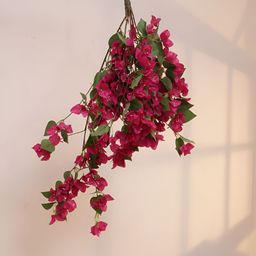 Home Bloom Pink Hanging Bougainvillea Artificial Flower-5