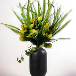 ARTSY Yellow & Green Croton Artificial Plant-10