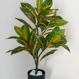 Blooming Floret Green Artificial Plant With Pot-image-99