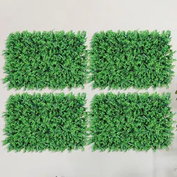Art Street Green 4 Pieces Hanging Artificial Grass Panel-34