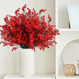 BS AMOR Red Gypsophila Bouquet Artificial Flower-14
