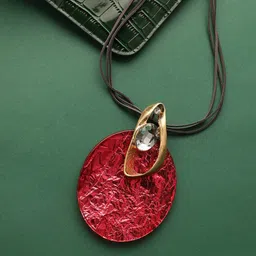 SOHI Gold Plated Necklace-30