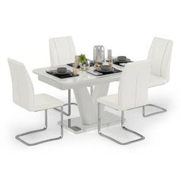 urban ladder Caribu 4 to 6 Extendable - Seneca 4 Seater Dining Table Set-picture-46