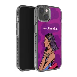 DailyObjects No Thanks Printed Stride 2.0 iPhone 14 Plus Case Cover-11