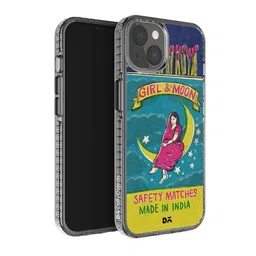 DailyObjects Moon Girl Printed Matchbox Stride iphone 14 Plus Phone Case Cover-18