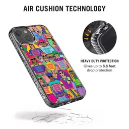 DailyObjects Typography Printed Impact Resistant iPhone 14 Plus Phone Back Case Cover image 3