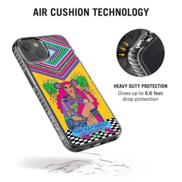 DailyObjects Weird & Powerful Printed Impact Resistant iPhone 14 Plus Mobile Cover image 3