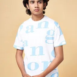 Coolsters by Pantaloons Boys Typography Printed Cotton T-shirt-image-4