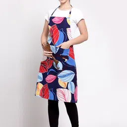 Arrabi Women Multi Printed Aprons with 2 Patch Pockets image 4