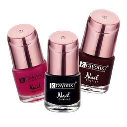 krayons Set of 3 ColorMe Crazy Long-Lasting Gel Nail Enamels - 8ml each-image-36