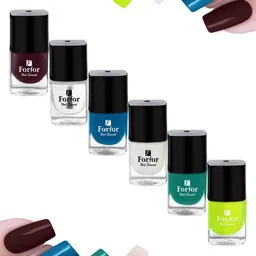 FORFOR Set Of 6 Perfect Stay Trendy Nail Polish 5ml Each-111 + 112 + 113 + 114 + 115 + 116-image-73